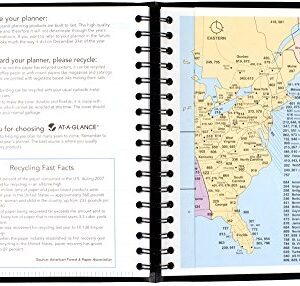 AT-A-GLANCE The Action Planner Daily Appointment Book 2015, Wirebound, 6.88 x 8.75 Inch Page Size, Black (70-EP03-05)