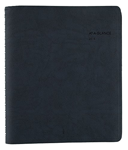 AT-A-GLANCE The Action Planner Daily Appointment Book 2015, Wirebound, 6.88 x 8.75 Inch Page Size, Black (70-EP03-05)