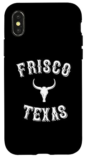 iPhone X/XS Frisco Texas / Cool Western Cowboy Vintage Frisco TX Case