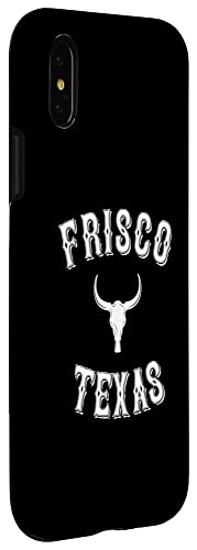 iPhone X/XS Frisco Texas / Cool Western Cowboy Vintage Frisco TX Case