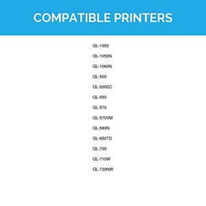 LD Compatible Shipping Label Replacement for Brother DK-1202 2.4 in x 3.9 in (300 Labels, 2-Pack)