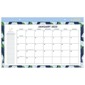 at-a-glance 2023 desk calendar, simplified by emily ley, monthly desk pad, 17-3/4″ x 11″, compact, carolina dogwood (el91-705)