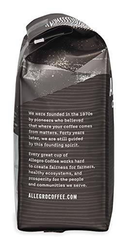 Allegro Coffee Organic Continental Blend Whole Bean Coffee, 12 oz