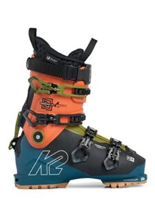 k2 mindbender 130 lv mens ski boots black/blue/orange 10.5 (28.5)