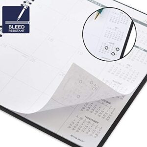 2022 Weekly & Monthly Appointment Book & Planner by AT-A-GLANCE, 8-1/4" x 11", Large, 800 Range, Black (7086405)