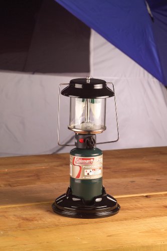 Coleman Gas Lantern | 1000 Lumens QuickPack 2-Mantle Propane Lantern with Carry Case