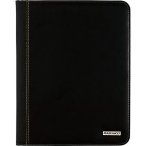 at-a-glance executive 2023 ry monthly padfolio, black, large, 9″ x 11″
