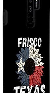 Galaxy S9+ Retro Frisco TX Texas City Apparel Souvenir Case