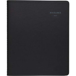 at-a-glance quicknotes recycled weekly/monthly appointment book, 8 x 10 inches, black, 2013 (76-01-05)