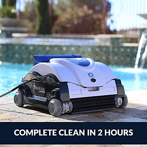 Hayward W3RC9742CUBY SharkVac Robotic Pool Cleaner with Caddy Cart (Automatic Pool Vacuum)