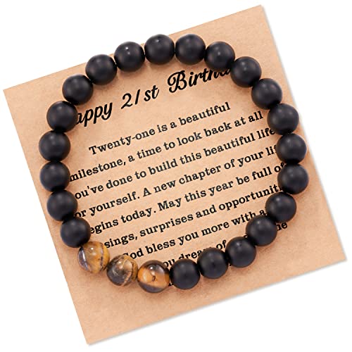 KINGSIN 21st Birthday Gifts for Him Best Birthday Gifts for 21 Year Old Male 21 Birthday Gifts for Him Boyfriend Family Brother Son Friend Nephew Grandson Cousin.