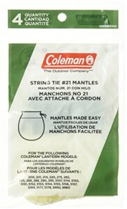 coleman tie-style mantle, 4-pack