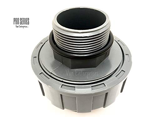 Van Enterprises 1.5" PRO Series PVC Male/Female Union Fitting Adapter - Schedule 80 [Available 1.5" and 2" Union]