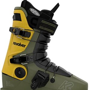 K2 Revolver Mens Ski Boots Green/Yellow 11.5 (29.5)