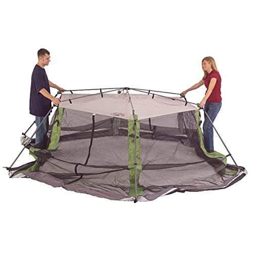 Coleman Screened Canopy Tent, 15 x 13 Shade Tent, Screened in Canopy Sun Shelter with Instant Setup