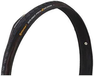 continental grand prix 4-season bicycle tire (700×23, wire beaded, black)