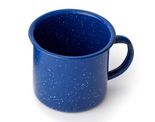 Coleman 12 Ounce Enamelware Coffee Mug (Blue)