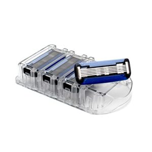 Preserve Five Blade Replacement Cartridges for Shave 5 Recycled Razor, 4 Count