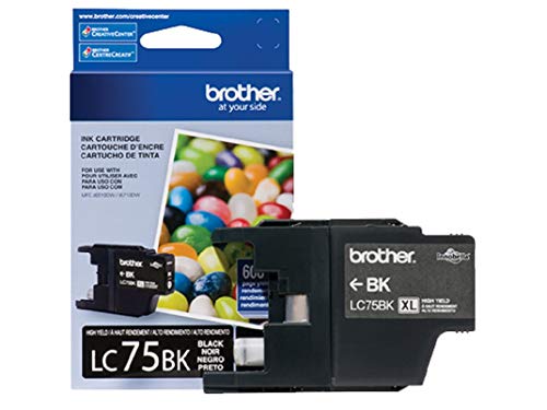 2DY3462 - Brother LC75BK Ink Cartridge