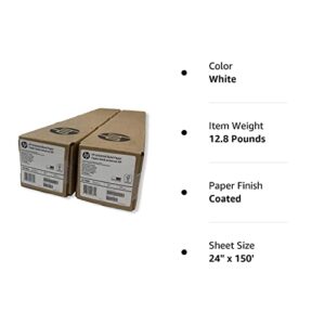 HP Universal Bond Paper, 2 Roll Bundle (24" x 150')