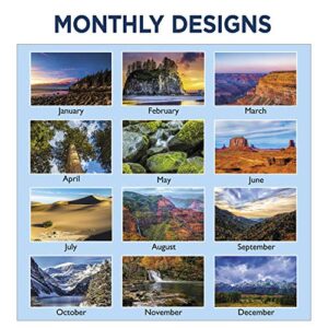 2022 Wall Calendar by AT-A-GLANCE, 15-1/2" x 22-3/4", Large, Monthly, Scenic (DMW20128)