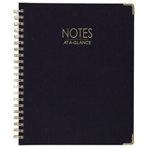 at-a-glance notebook, 8-1/4″ x 11″, ruled, 80 sheets, harmony collection, track goals and wins, blue (6099-407-20)