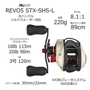 Revo STX Low Profile Reel - LE