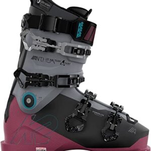 K2 Anthem Team Womens Ski Boots Grey/Pink 6.5 (23.5)