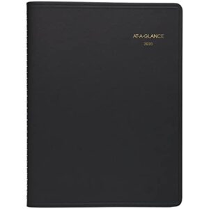 at-a-glance 2023 weekly planner, hourly appointment book, 8-1/4″ x 11″, large, large print, black (70lp0105)