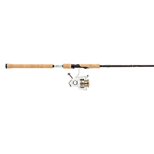 Abu Garcia Pro Max Cork Handle Lightweight Carbon Spinning Rod and Reel Combo Set - for Freshwater and Saltwater Predator Fishing