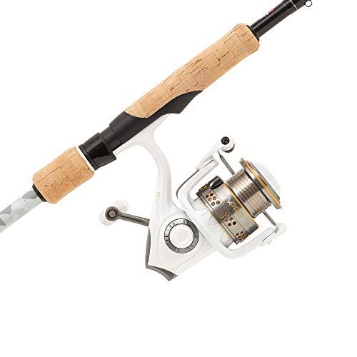 Abu Garcia Pro Max Cork Handle Lightweight Carbon Spinning Rod and Reel Combo Set - for Freshwater and Saltwater Predator Fishing