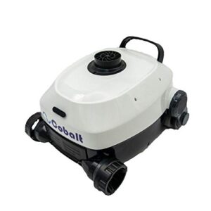 nu cobalt nc23 smart logic robotic pool cleaner for medium to big above ground pools as well as small inground pools floor cleaner