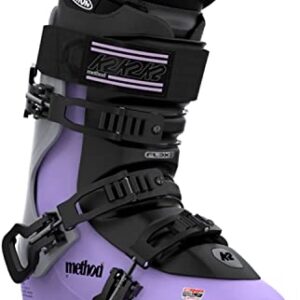 K2 Method Womens Ski Boots Purple 9.5 (26.5)