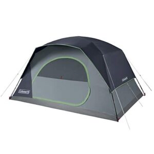 coleman skydome camping tent | 6 person, blue