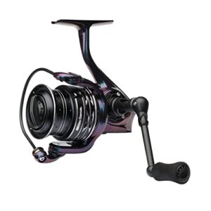 abu garcia spike spinning reel, lightweight and strong, designed for perch and zander fishing, wide range of models with different gear ratios, shallow spools for thin line