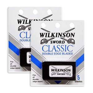 wilkinson sword classic double edge razor blades- (pack of two)