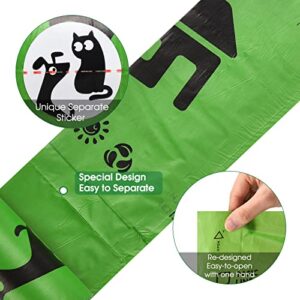 PET N PET Dog Poop Bag, USDA Certified 38% Biobased Poop Bags For Dogs - 270/540 Counts 15/30 Rolls, Strong, 100% Leak-proof, Unscented, 9x13 Inches Dog Bags for Poop, Cat Poop Bags, Doggie Poop Bags