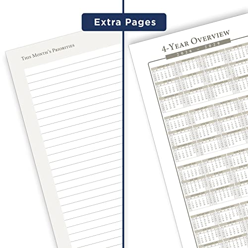 AT-A-GLANCE 2023 Daily & Monthly Planner Refill, Hourly, 10801 Day-Timer, 3-3/4" x 6-3/4", Size 3, Two Pages Per Day (471-225)