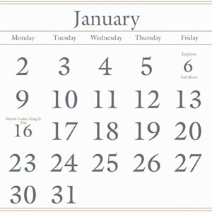 AT-A-GLANCE 2023 Wall Calendar, 12" x 27", Large, 3 Month Reference (SW11528)