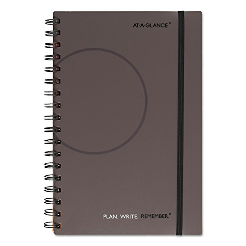 At-A-Glance 80620330 Plan. Write. Remember. Planning Notebook Two Days Per Page 6 X 9 Gray