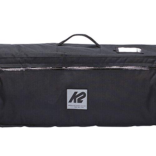 K2 Snow Unisex – Adult Roller Ski Bag Ski Bag, Unisex – Adults, Ski Bag., 20E5002, Black, 185cm (Size 5.5)