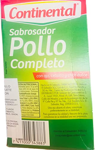 SABROSADOR DE POLLO CONTINENTAL