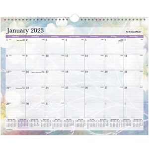 at-a-glance 2023 wall calendar, 15″ x 12″, medium, monthly, dreams (pm83-707)