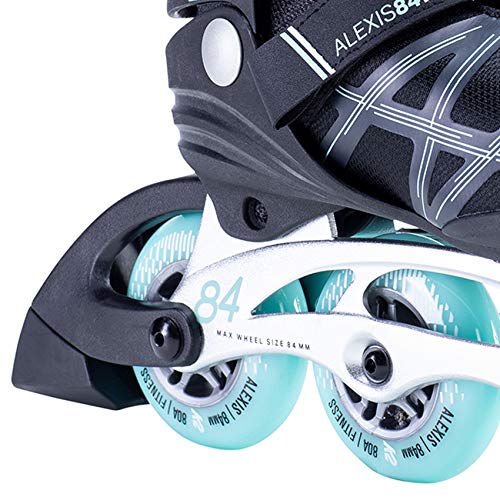 K2 Skate Womens Alexis 84 Pro Inline Skate, Black_Blue