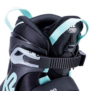 K2 Skate Womens Alexis 84 Pro Inline Skate, Black_Blue