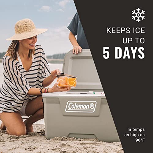 Coleman Ice Chest | Coleman 316 Series Hard Coolers, 70qt Rock Grey