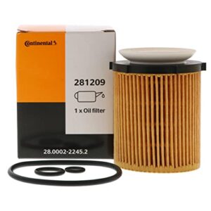 continental 281209 original equipment quality engine oil filter element