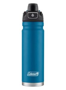 coleman burst™ 40 oz. stainless steel autopop water bottle, deep ocean