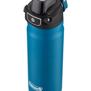 Coleman Burst™ 40 oz. Stainless Steel Autopop Water Bottle, Deep Ocean