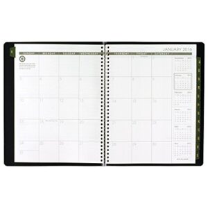 AT-A-GLANCE Weekly / Monthly Appointment Book / Planner 2016, Recycled, 8.25 x 10.88 Inches, Black (70-950G-05)